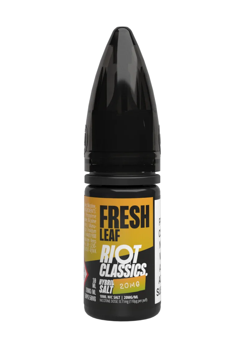 Riot Squad Classics Salt Fresh Leaf Liquid 10ml Tabak