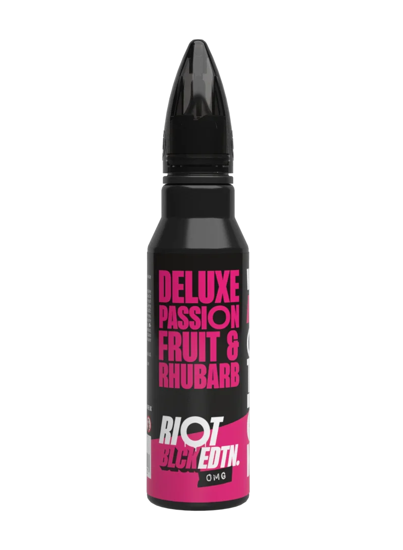 Riot Squad BLCK EDTN Passionfruit Rhubarb 2x50ml Exotik