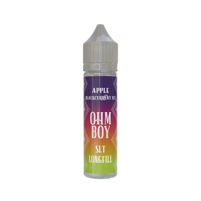 Ohm Boy SLT Apple Blackcurrant Ice Longfill 60ml 0mg