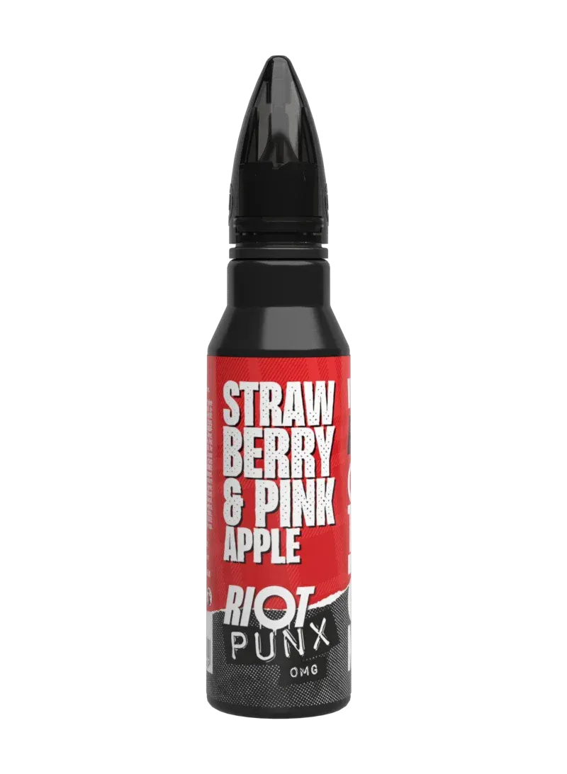 Riot Squad Punx Strawberry Pink Apple E-Liquid 50ml Erdbeere