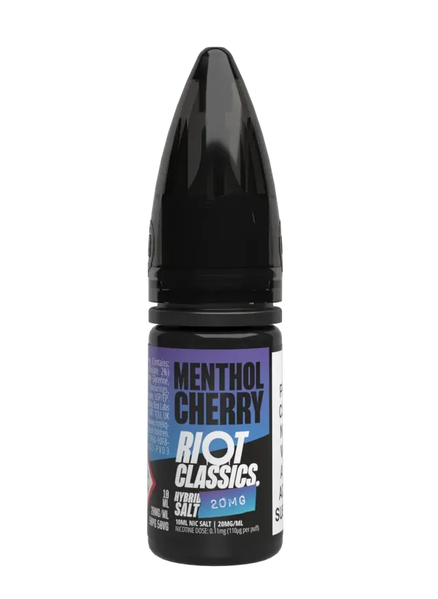 Riot Squad Classics Menthol Cherry Salz-Liquid 10ml Kirsche