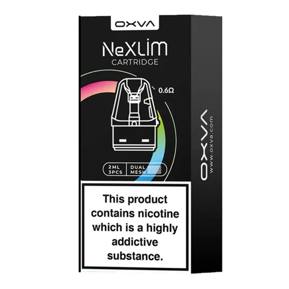 OXVA Nexlim Ersatzpods 2ml 0,8 Ohm MTL Mesh 3er Pack