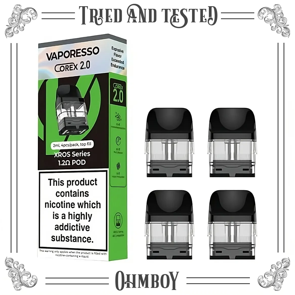 Vaporesso XROS Corex 2.0 Pod 0,8 Ohm 2ml 4 Stück