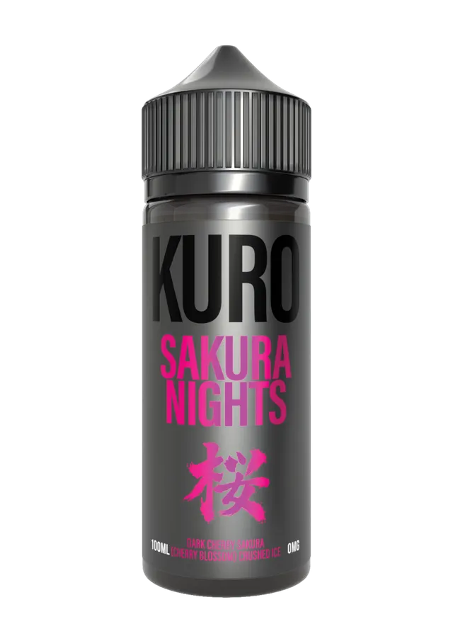Riot Squad Kuro Sakura Nights E-Liquid 0mg Kirsche Eis