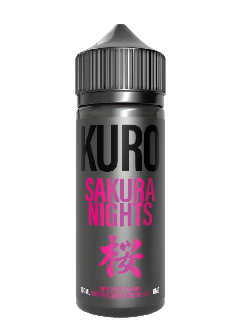Riot Squad Kuro Sakura Nights E-Liquid 0mg Kirsche Eis