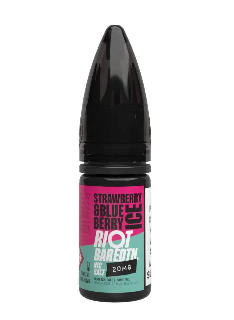 Riot Squad BAR EDTN Strawberry Blueberry Ice Liquid 10ml Beeren
