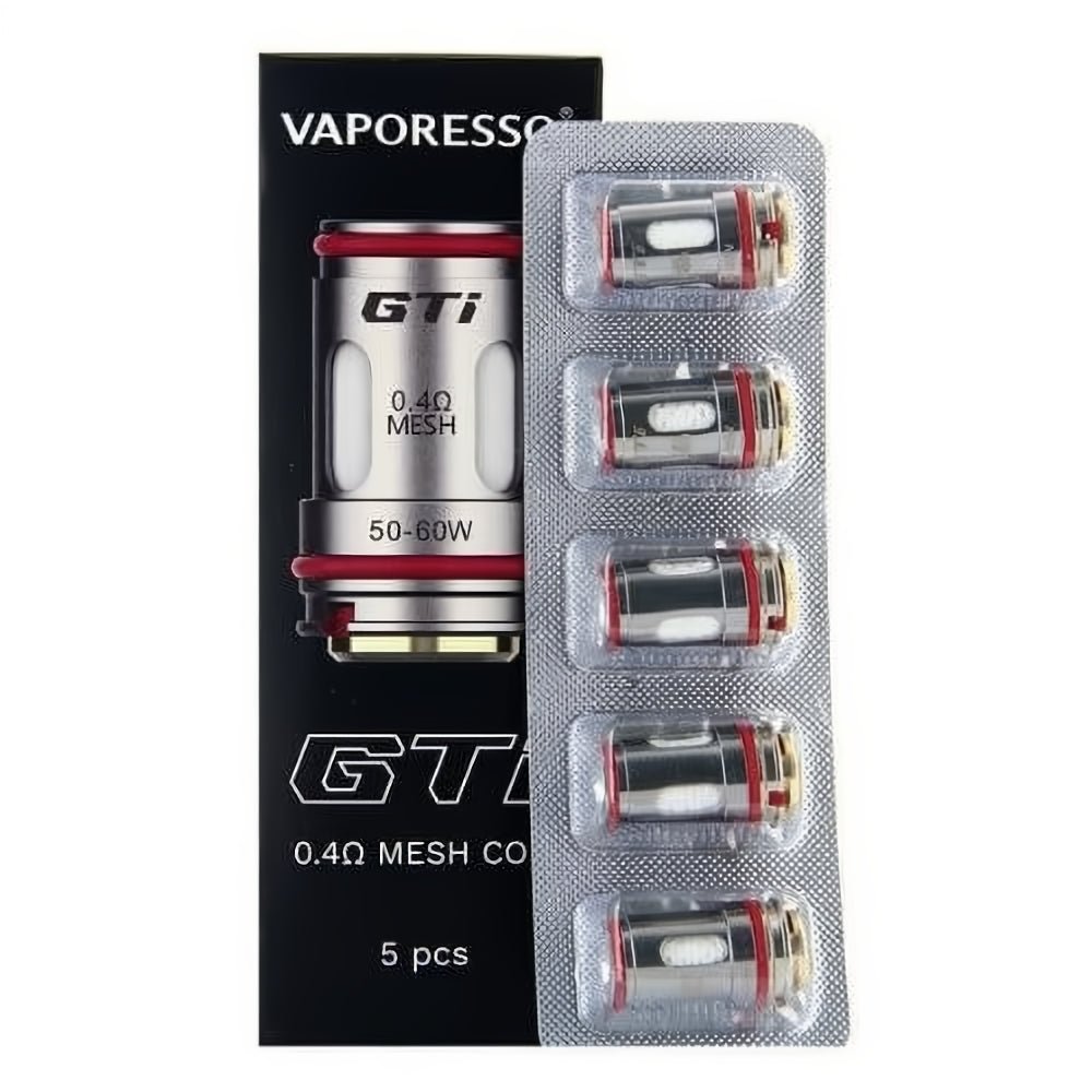 Vaporesso GTi Verdampferköpfe 0.2 Ohm Mesh 5er Pack