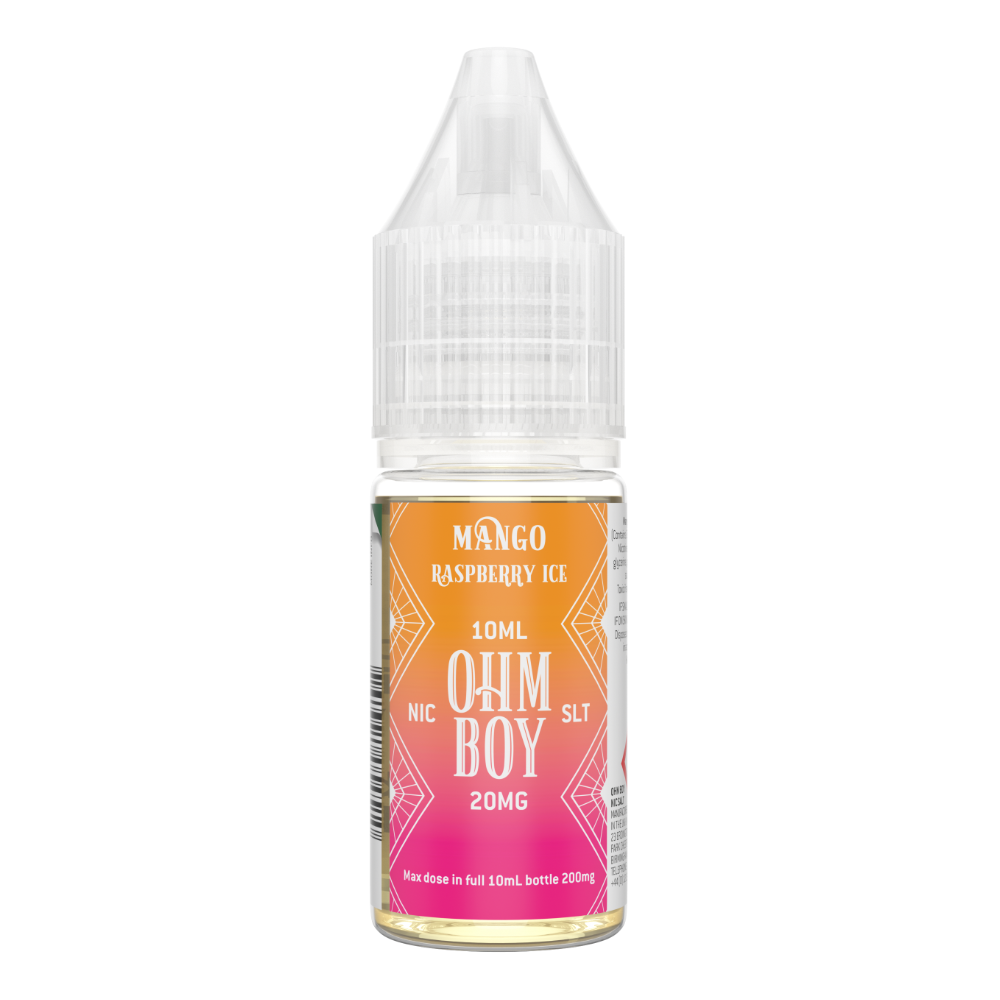Ohm Boy SLT Mango Raspberry Ice Nikotinsalz Liquid 10ml 10mg