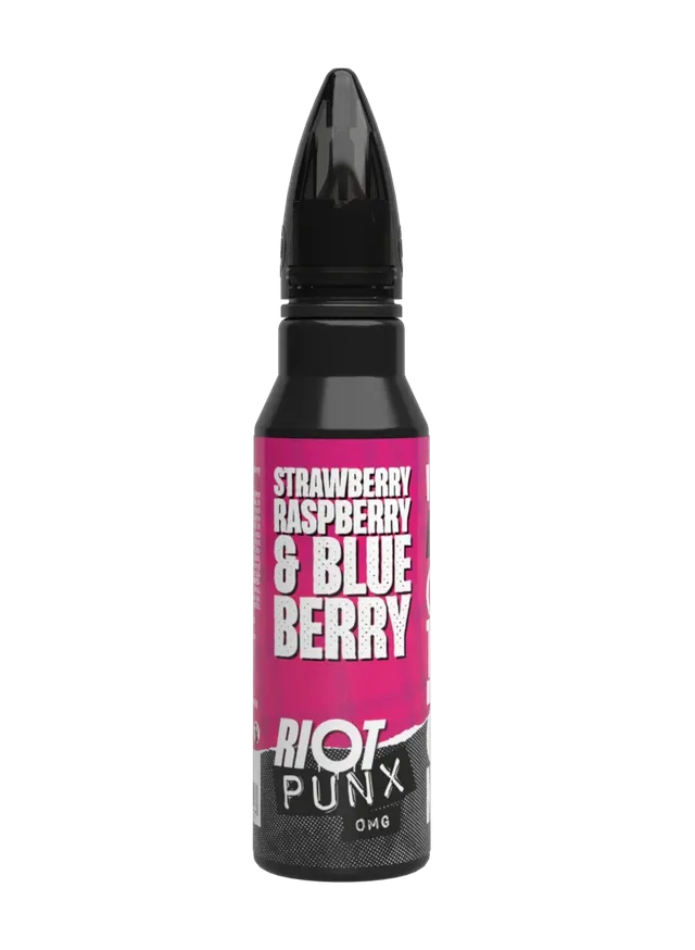 Riot Squad Punx Strawberry Raspberry Blueberry E-Liquid 50ml nikotinfrei