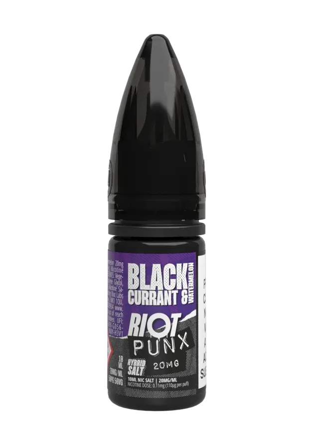 Riot Squad Punx Blackcurrant Watermelon Nikotinsalz 10ml 10mg