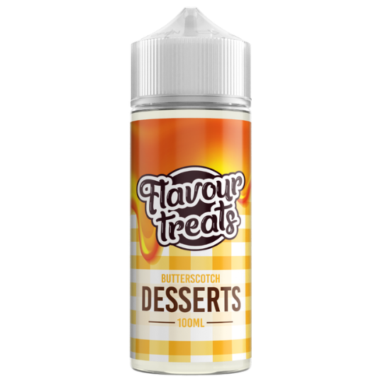 Ohm Boy Flavour Treats Butterscotch E-Liquid 100ml 0mg cremig