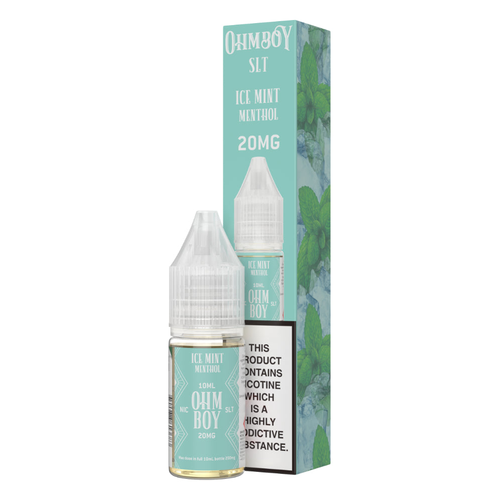 Ohm Boy SLT Ice Mint Menthol Liquid 10mg 10ml