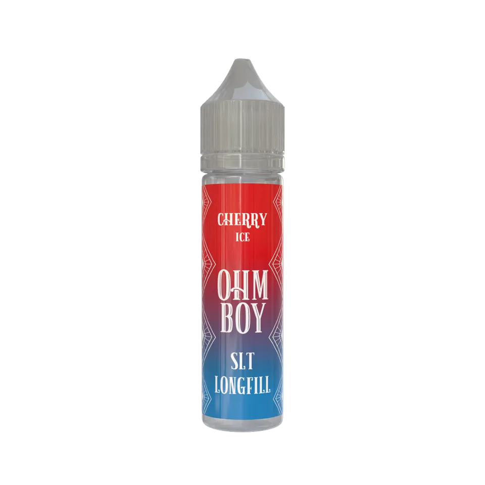 Ohm Boy SLT Cherry Ice Longfill 60ml Kirsche Eis 0mg DIY