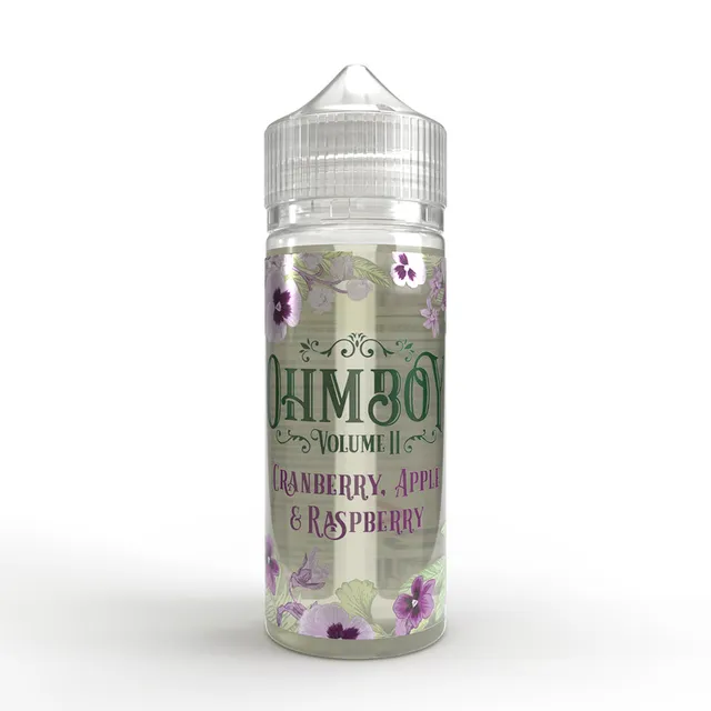 Ohm Boy Vol II Cranberry Apple Raspberry Shortfill 100ml