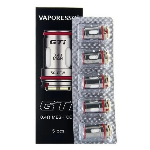 Vaporesso GTi Verdampferköpfe 0.2 Ohm Mesh 5er Pack