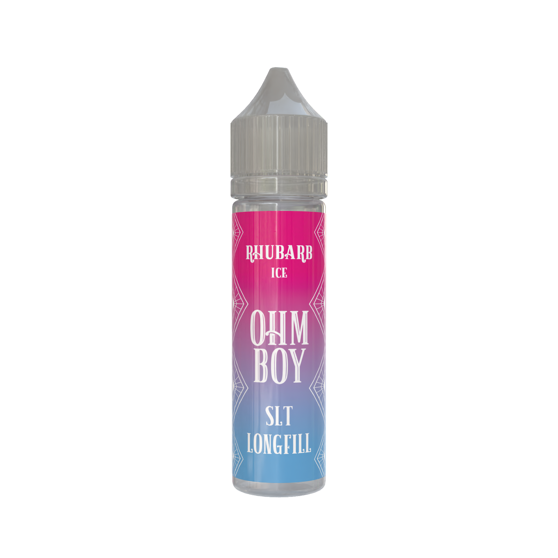Ohm Boy SLT Rhubarb Ice Longfill 60ml Frucht Ice