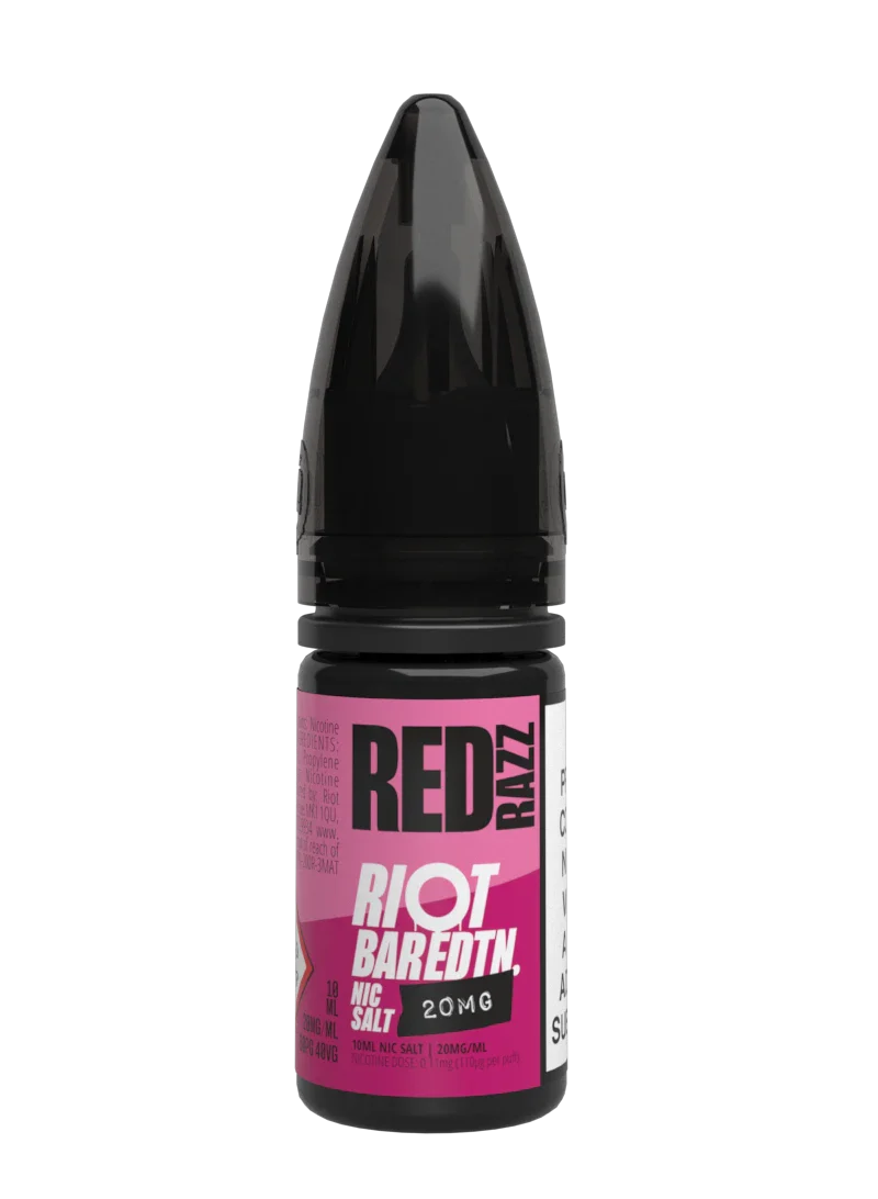 Riot Squad BAR EDTN Red Razz E-Liquid 10ml 20mg Eis