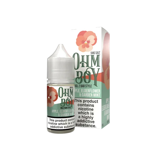 Ohm Boy Volume II Apple Elderflower Mint Nikotinsalz 10ml 10mg
