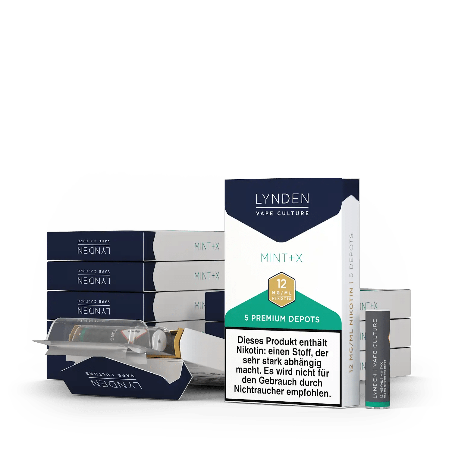 LYNDEN Premium Depots Vorratspack 50er Original Tabak 12mg