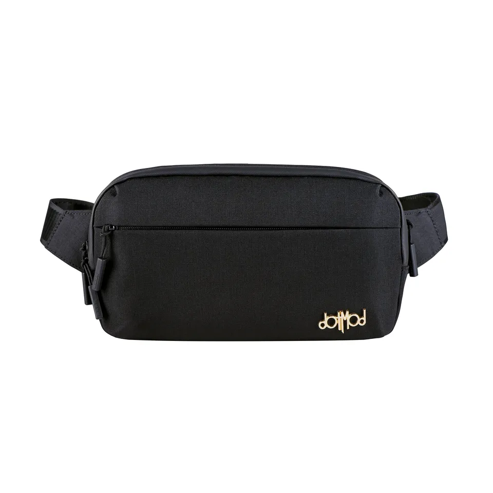DotMod Crossbody Bag Umhängetasche schwarz 3 Fächer