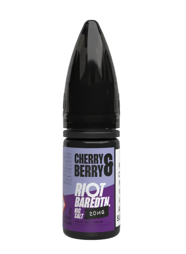 Riot Squad BAR EDTN Cherry & Berry Nikotinsalz Liquid 10ml 10mg