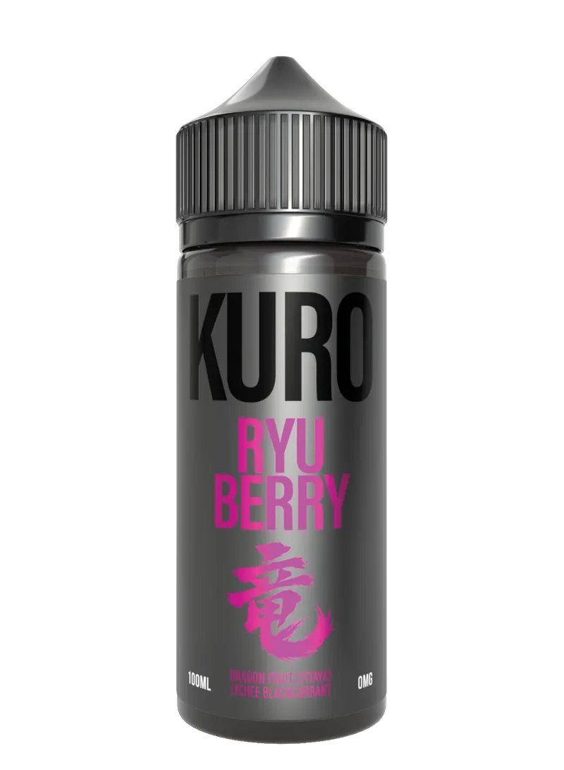 Riot Squad Kuro Ryu Berry E-Liquid 0mg Beeren-Mix