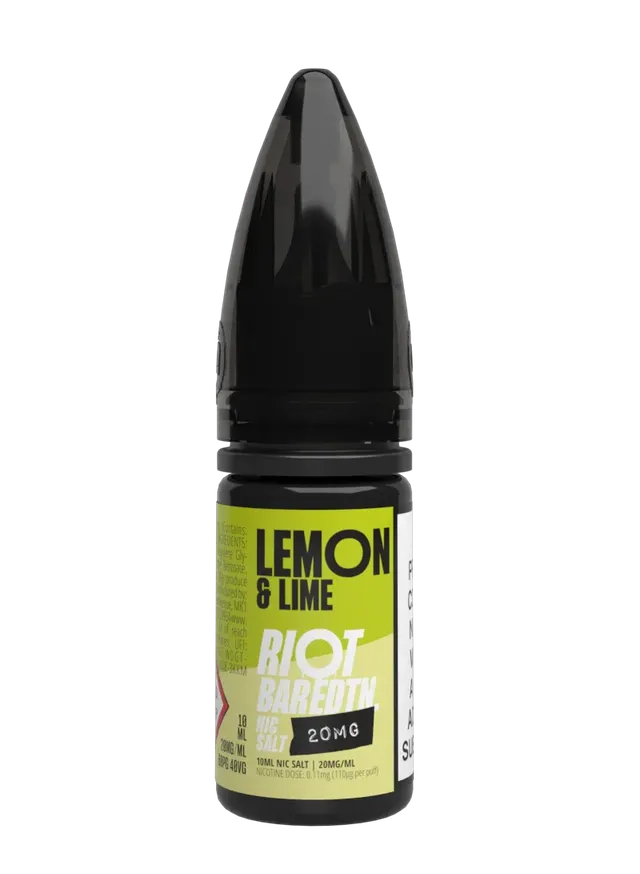 Riot Squad BAR EDTN Lemon & Lime Nikotinsalz Liquid 10ml 10mg