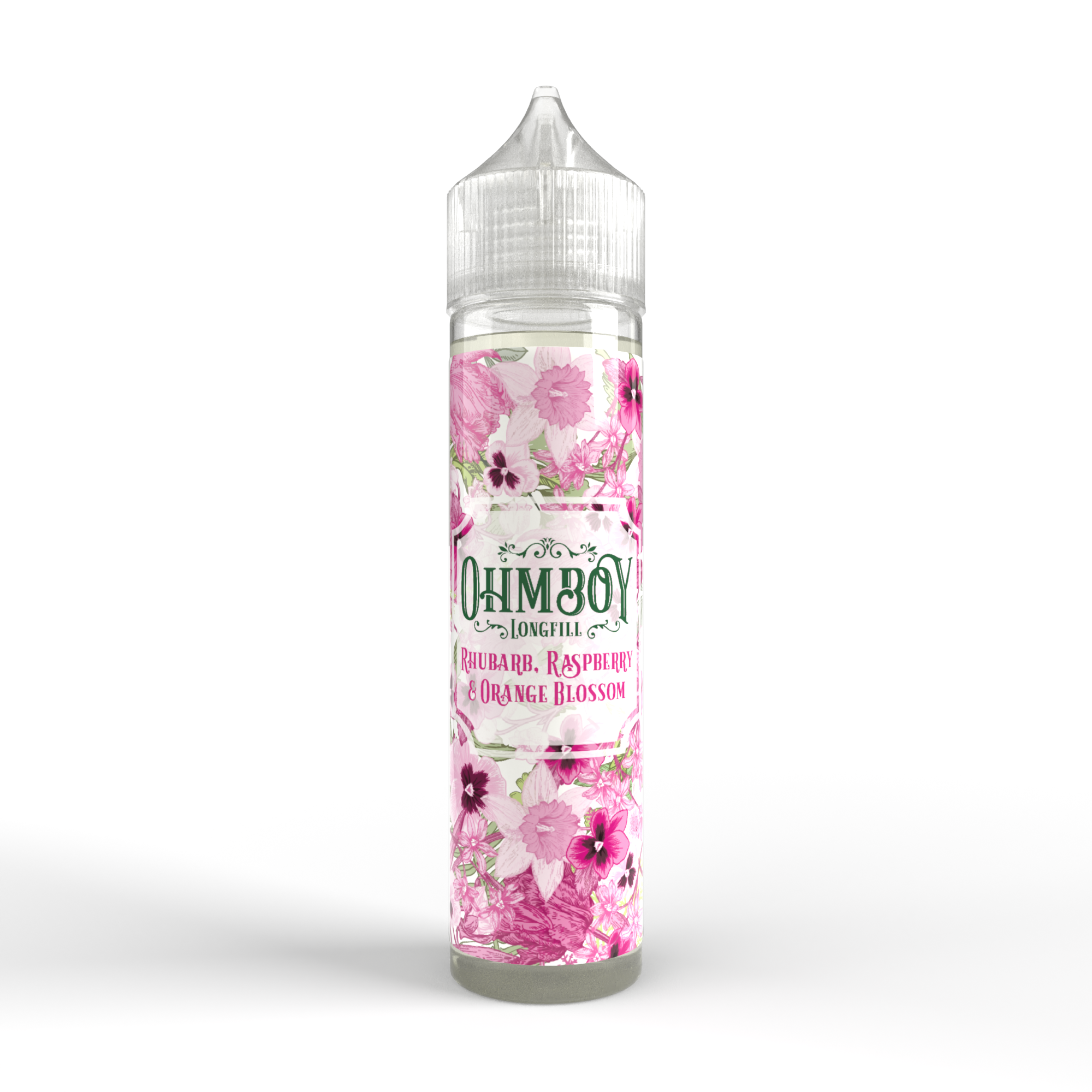 Ohm Boy Volume II Rhubarb Raspberry Orange Blossom Longfill 60ml