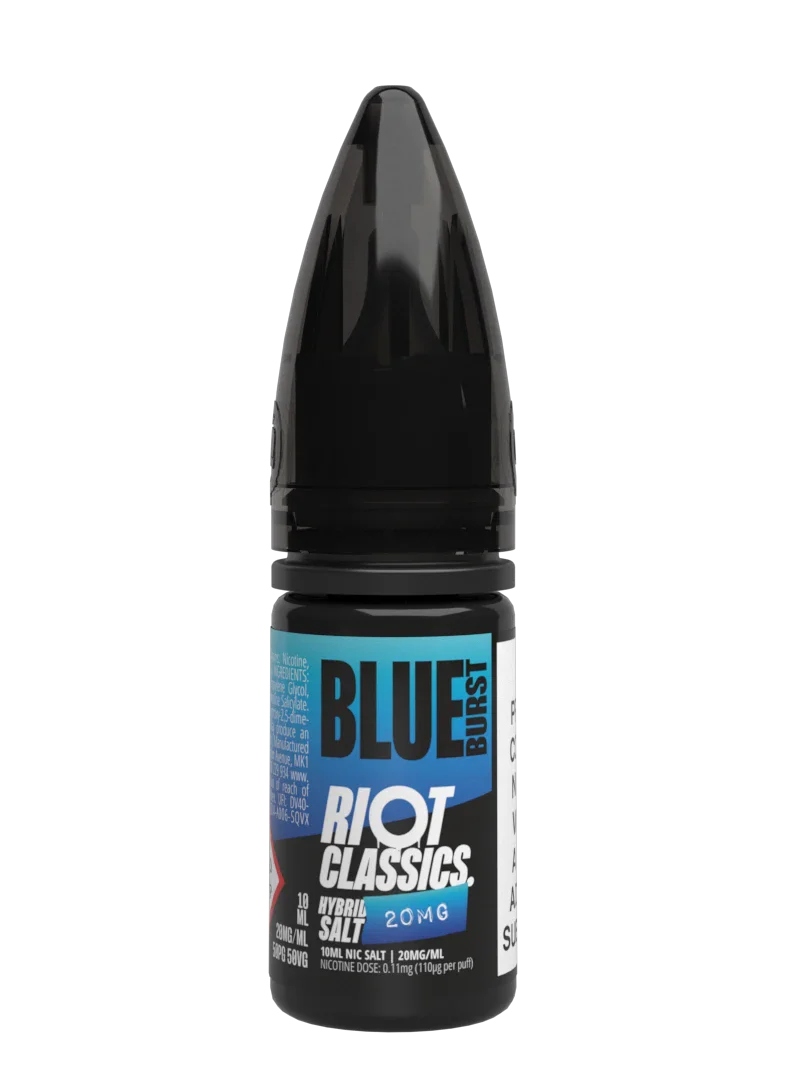 Riot Squad Classics Salt Blue Burst Nikotinsalz Liquid 10ml 20mg Eis
