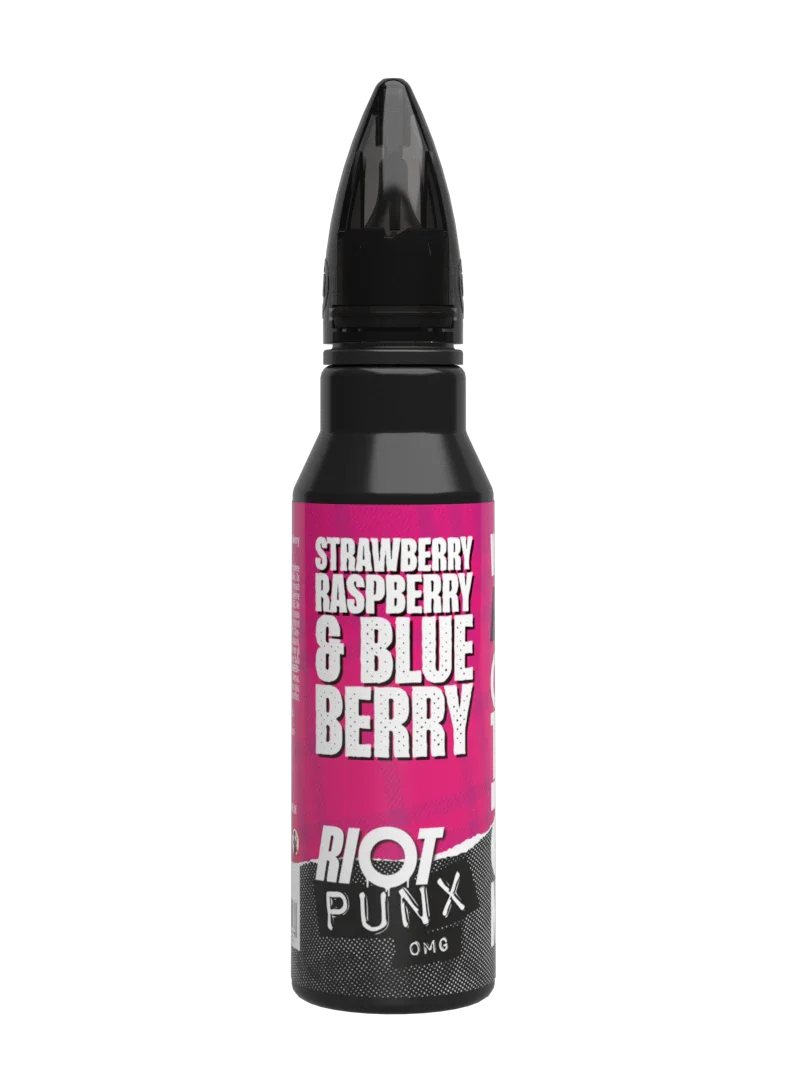 Riot Squad Punx Strawberry Raspberry Blueberry E-Liquid 50ml nikotinfrei