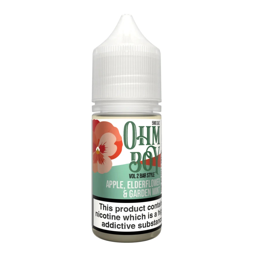 Ohm Boy Volume II Apple Elderflower Mint Nikotinsalz 10ml 10mg