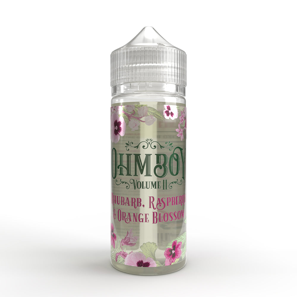Ohm Boy Volume II Rhubarb Raspberry Shortfill 100ml 0mg