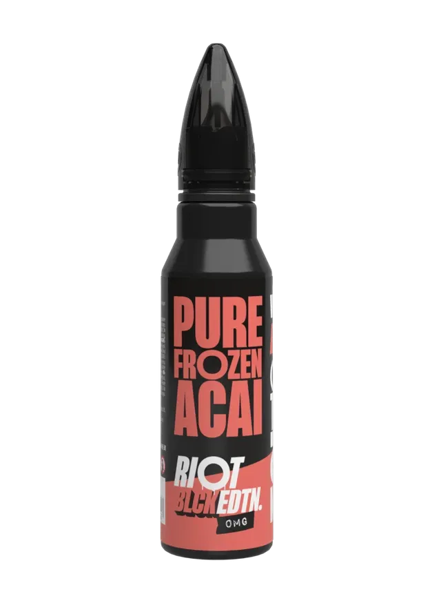 Riot Squad BLCK EDTN Pure Frozen Acai Shortfill 2x50ml