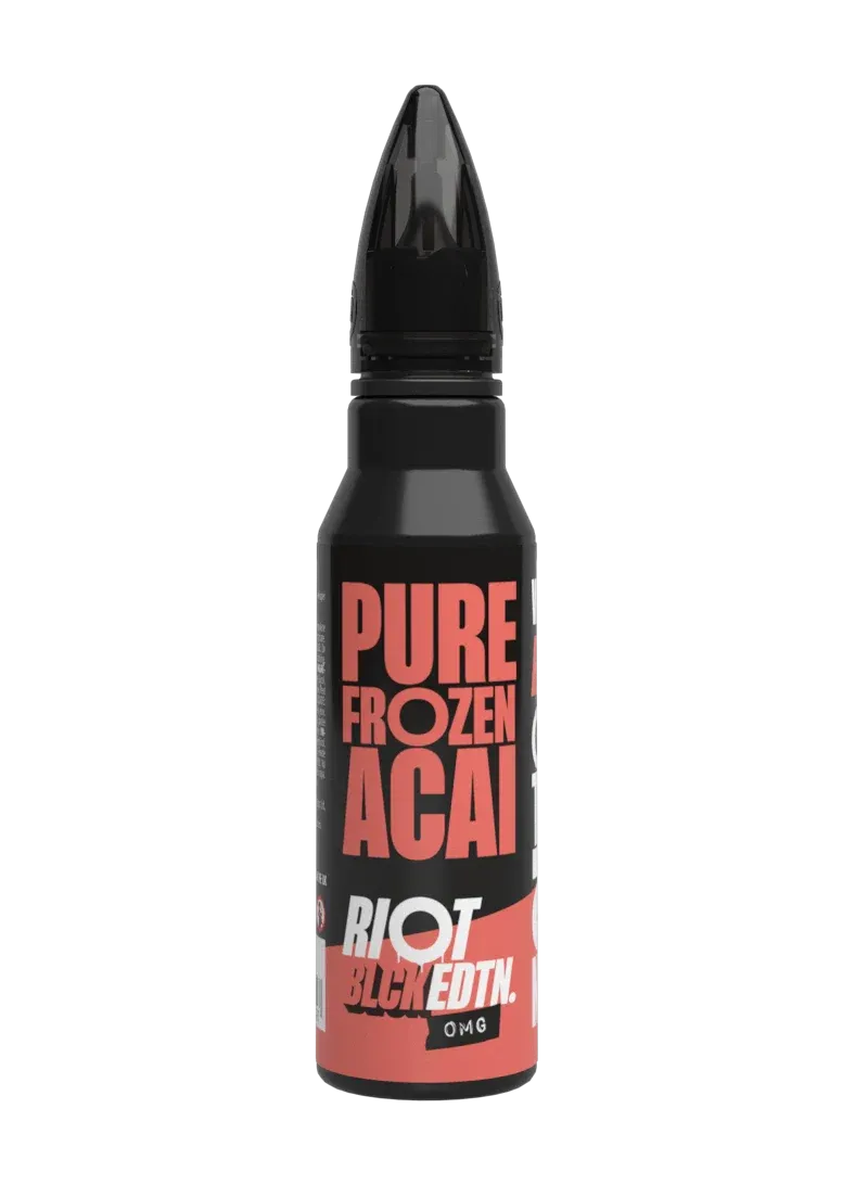 Riot Squad BLCK EDTN Pure Frozen Acai Shortfill 2x50ml