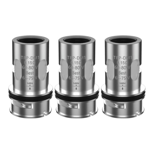 Voopoo TPP-DM2 Coils Verdampferköpfe 0,2 Ohm 3 Stück