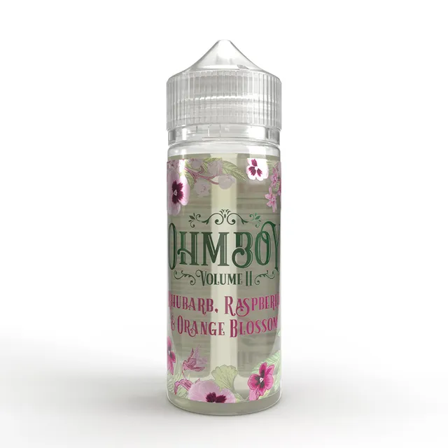 Ohm Boy Volume II Rhubarb Raspberry Shortfill 100ml 0mg