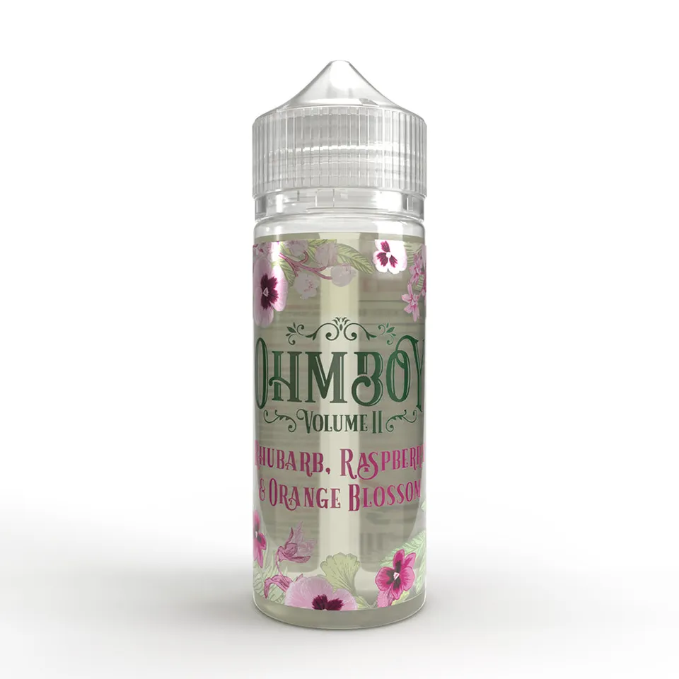 Ohm Boy Volume II Rhubarb Raspberry Shortfill 100ml 0mg