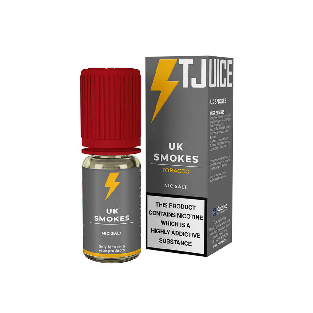 T-Juice UK Smokes Nic Salt 10ml 10mg Tabak