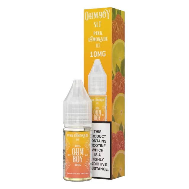 Ohm Boy SLT Pink Lemonade Ice Nikotinsalz Liquid 10ml 10mg