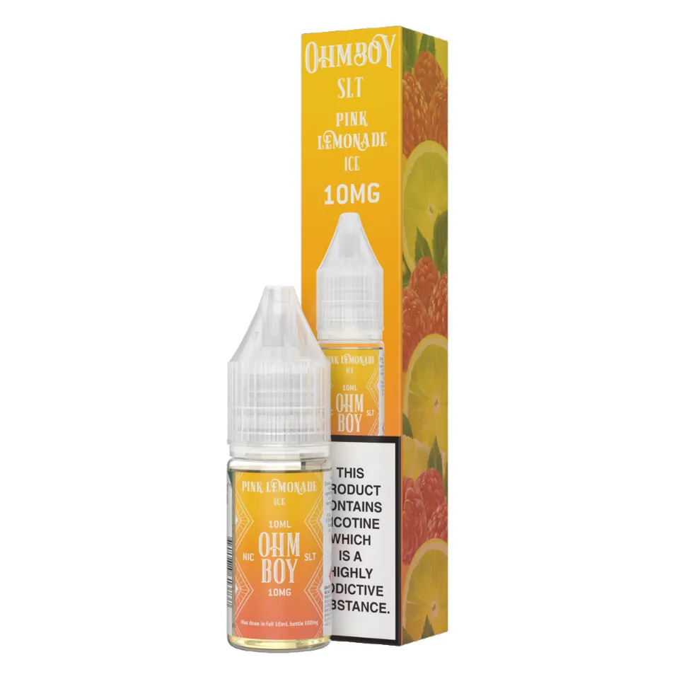 Ohm Boy SLT Pink Lemonade Ice Nikotinsalz Liquid 10ml 10mg