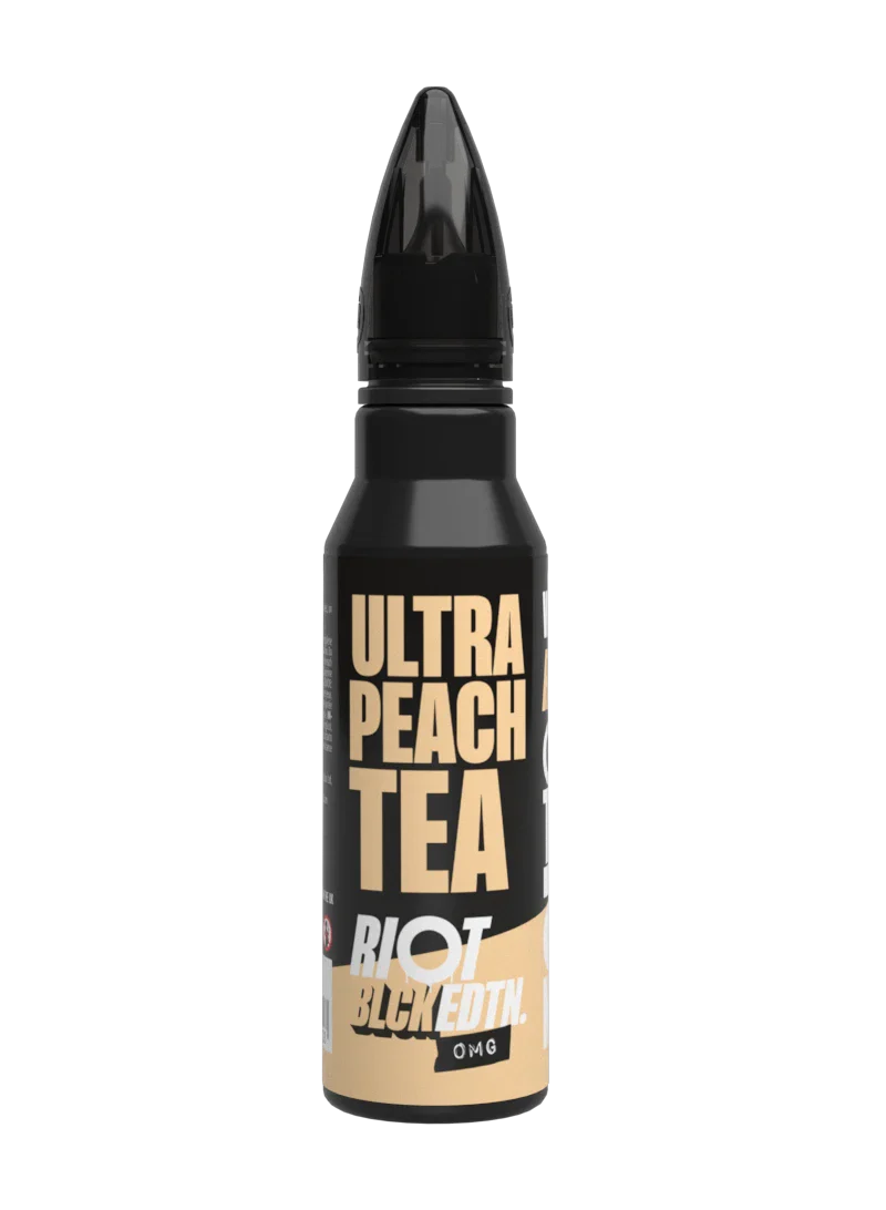 Riot Squad BLCK EDTN Ultra Peach Tea Shortfill 2x50ml