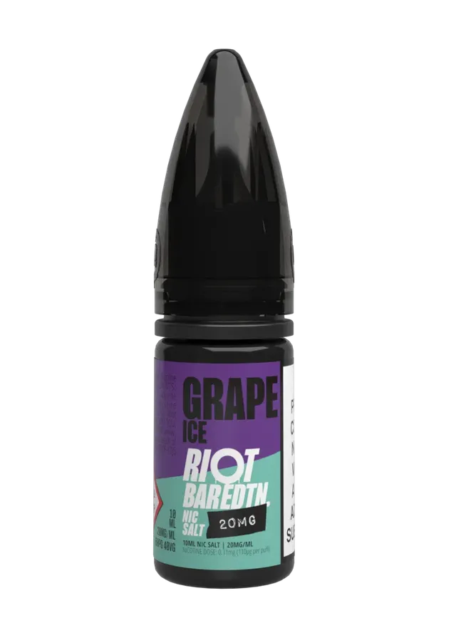 Riot Squad BAR EDTN Grape Ice Liquid 10ml 10mg Traube