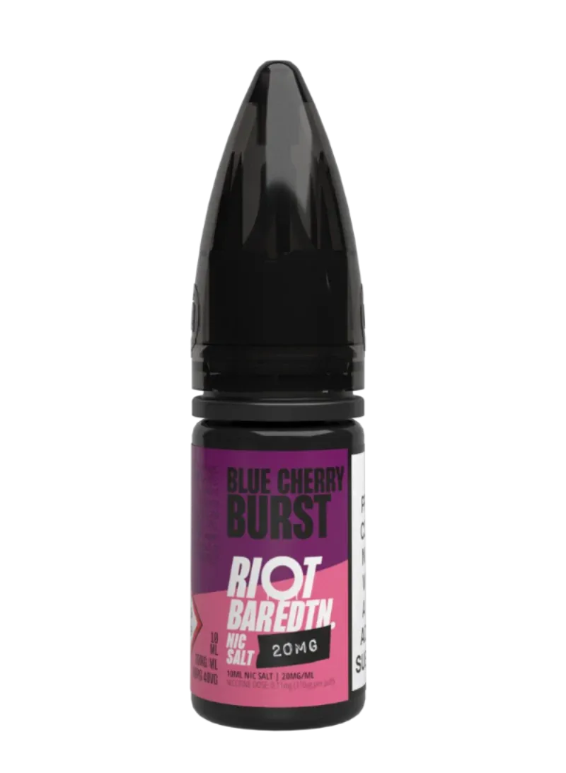 Riot Squad BAR EDTN Blue Cherry Burst Liquid 10ml 10mg Kirsche