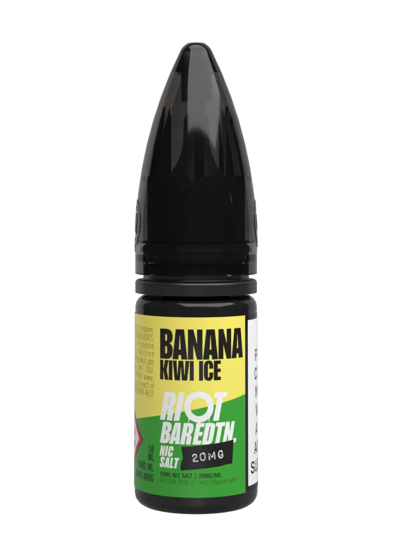 Riot Squad BAR EDTN Banana Kiwi Ice Nikotinsalz Liquid 10ml 10mg