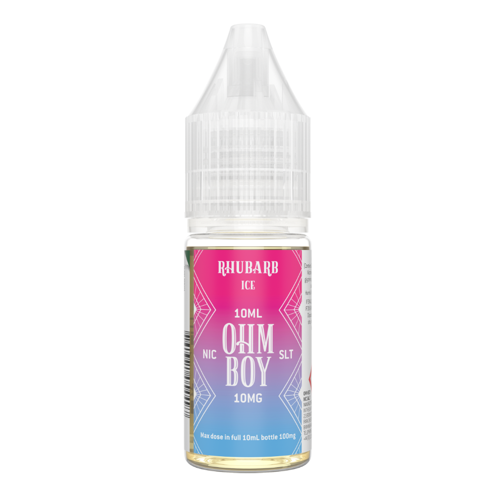 Ohm Boy SLT Rhubarb Ice Nikotinsalz Liquid 10ml 10mg