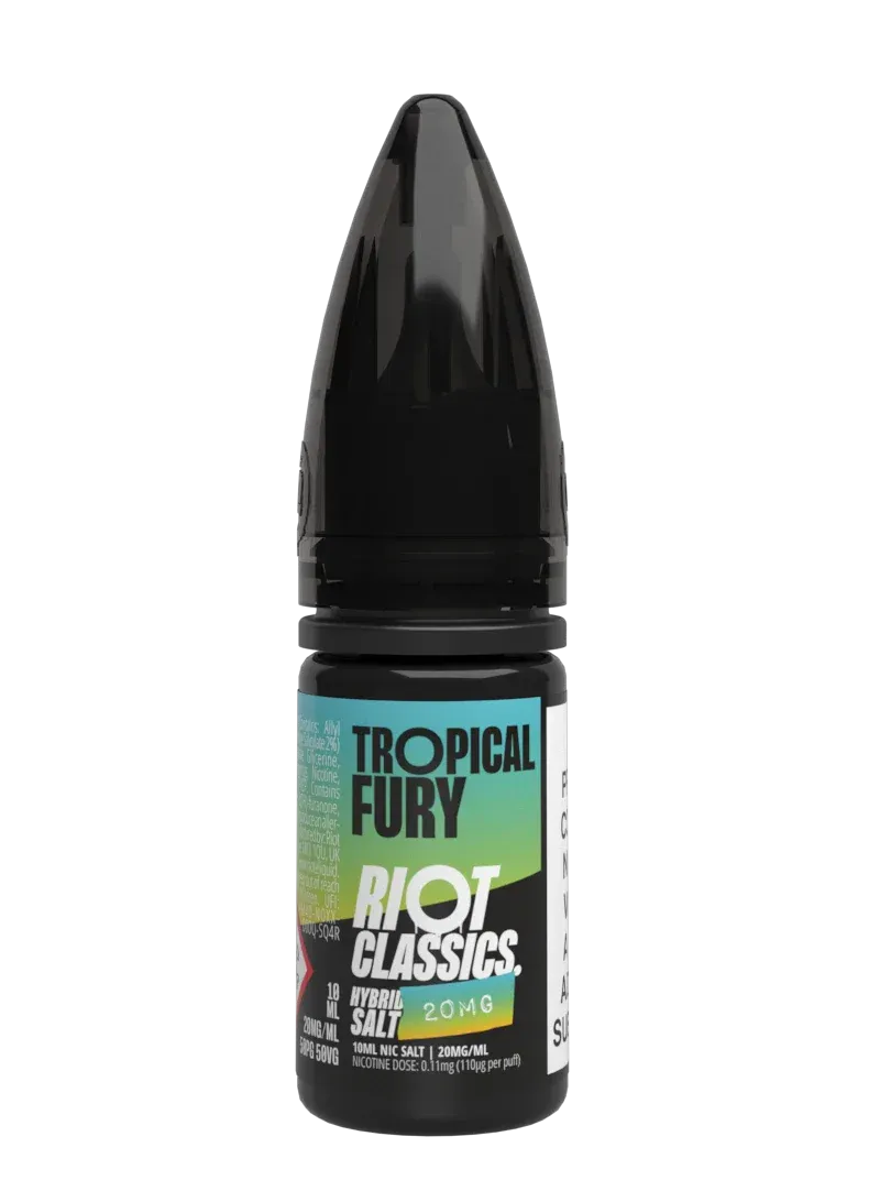 Riot Classics Salt Tropical Fury E-Liquid 10ml 10mg