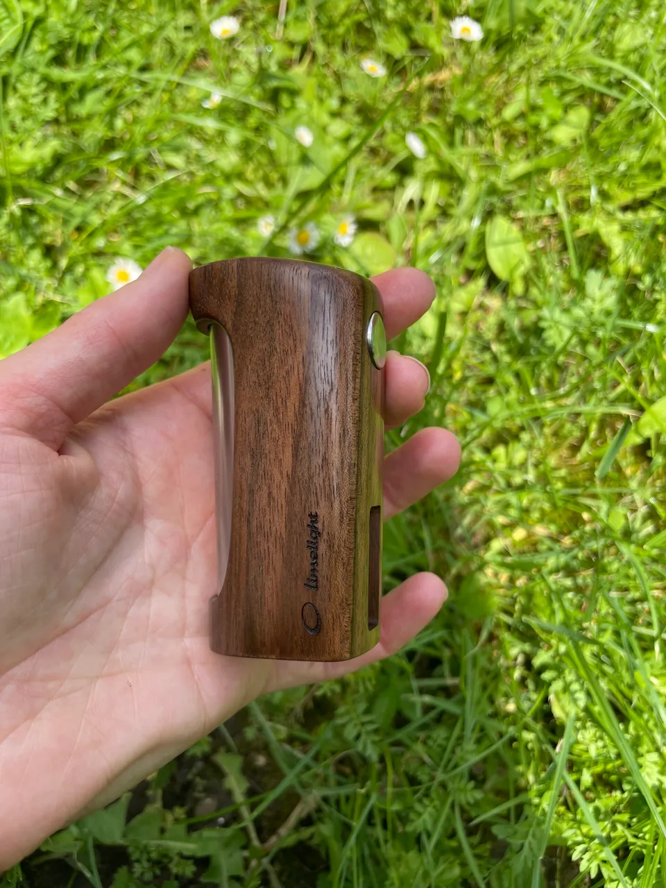 Limelight Freehand M Akkuträger Walnut Wood DNA60C poliert